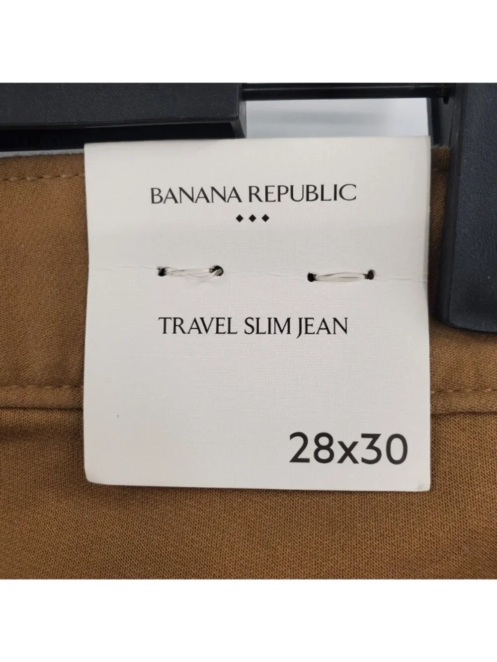 Banana Republic Travel Slim Jeans Men Size 28 x 30 NWT Soft Cotton Comfortable